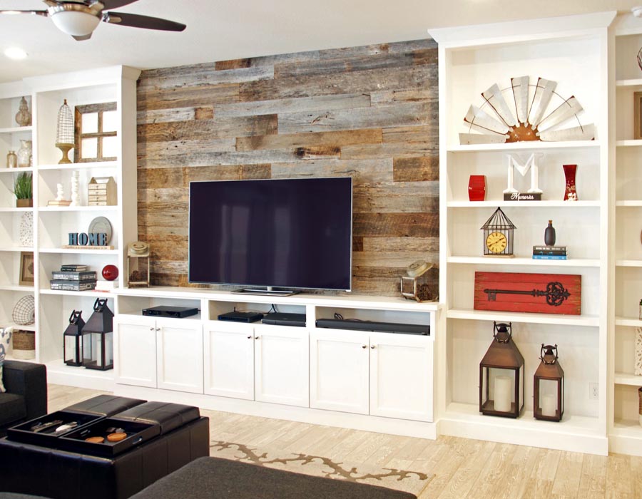 Entertainment centers and shelving